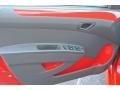 Red/Red 2014 Chevrolet Spark LT Door Panel