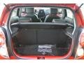 2014 Chevrolet Spark Red/Red Interior Trunk Photo