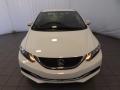 2014 White Orchid Pearl Honda Civic LX Sedan  photo #2