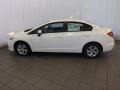 White Orchid Pearl - Civic LX Sedan Photo No. 8