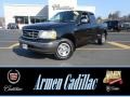 2002 Black Ford F150 XLT SuperCab  photo #1