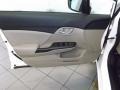 White Orchid Pearl - Civic LX Sedan Photo No. 10