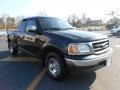 2002 Black Ford F150 XLT SuperCab  photo #3