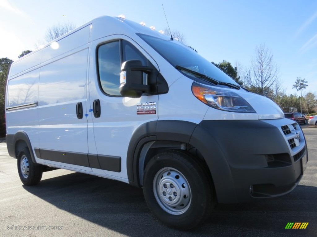 Bright White 2014 Ram ProMaster 1500 Cargo High Roof Exterior Photo #89835302