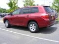 2008 Salsa Red Pearl Toyota Highlander 4WD  photo #4