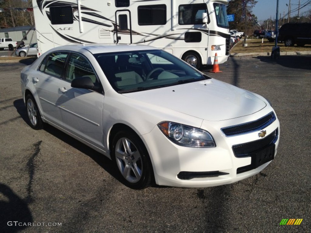 Summit White 2011 Chevrolet Malibu LS Exterior Photo #89835824