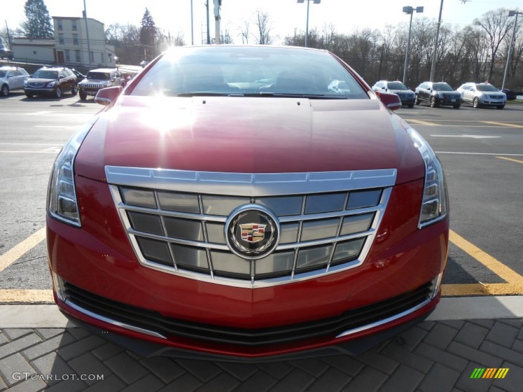 Crystal Red Tintcoat 2014 Cadillac ELR Coupe Exterior Photo #89836238