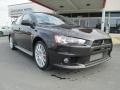 2014 Phantom Black Pearl Mitsubishi Lancer Evolution GSR  photo #1