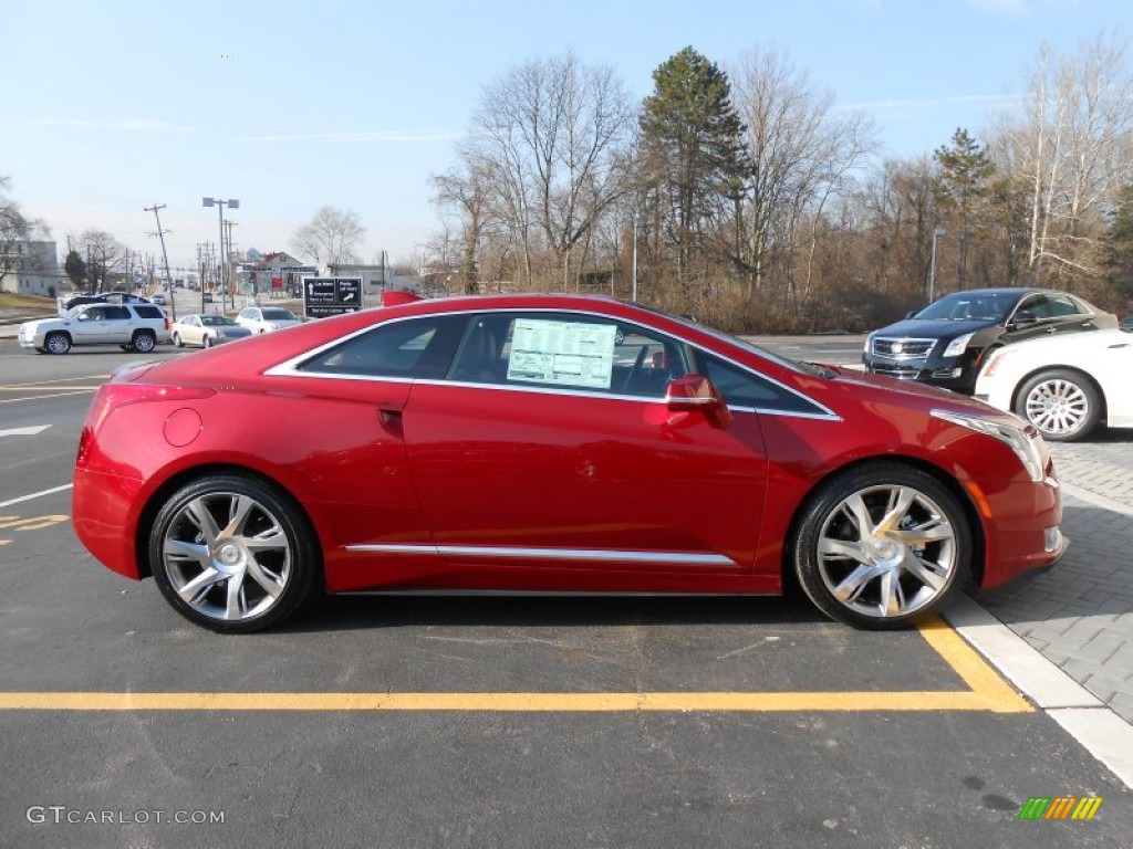 Crystal Red Tintcoat 2014 Cadillac ELR Coupe Exterior Photo #89836292