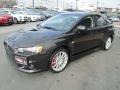 2014 Phantom Black Pearl Mitsubishi Lancer Evolution GSR  photo #3