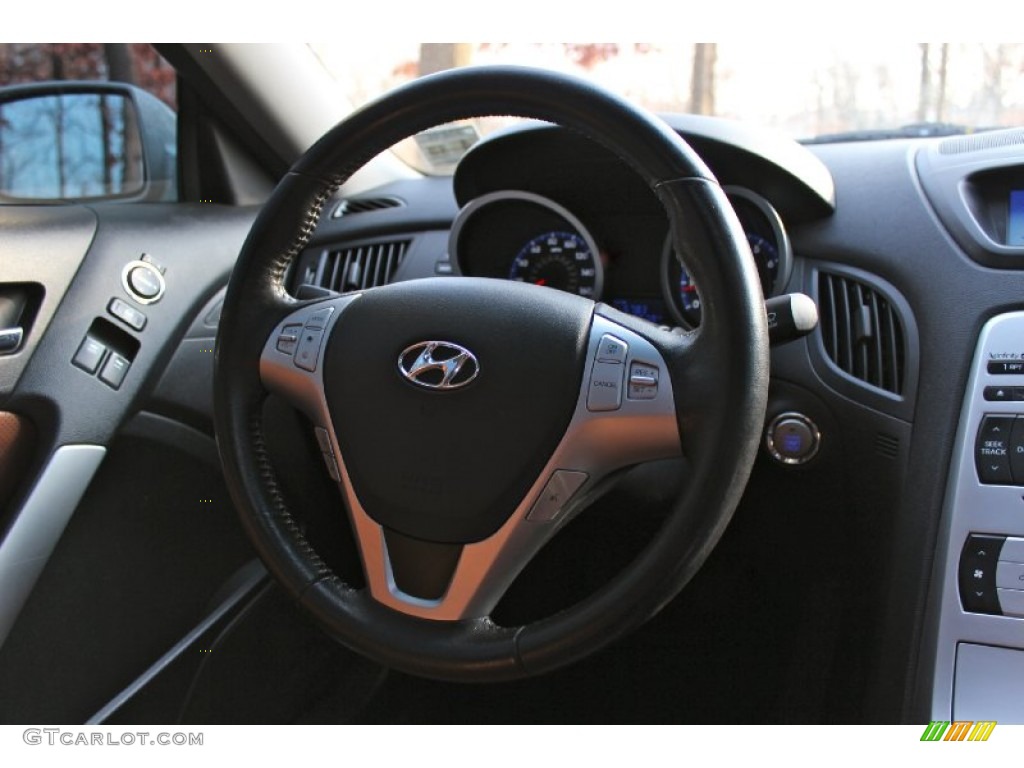 2010 Genesis Coupe 3.8 Grand Touring - Karussell White / Brown photo #28