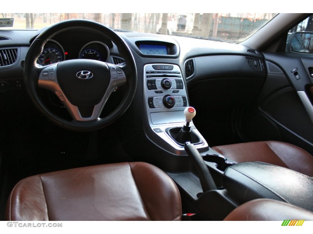 2010 Genesis Coupe 3.8 Grand Touring - Karussell White / Brown photo #30