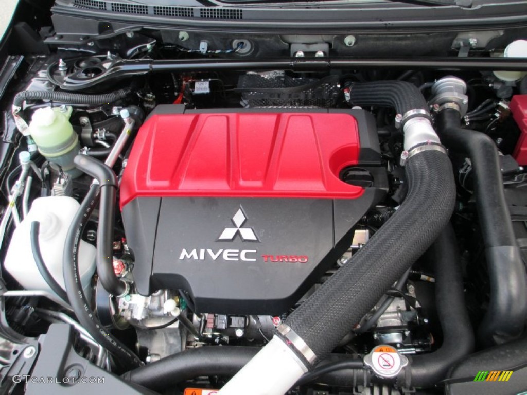 2014 Mitsubishi Lancer Evolution GSR 2.0 Liter Turbocharged DOHC 16-Valve MIVEC 4 Cylinder Engine Photo #89836934