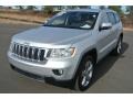 Bright Silver Metallic 2011 Jeep Grand Cherokee Overland 4x4 Exterior