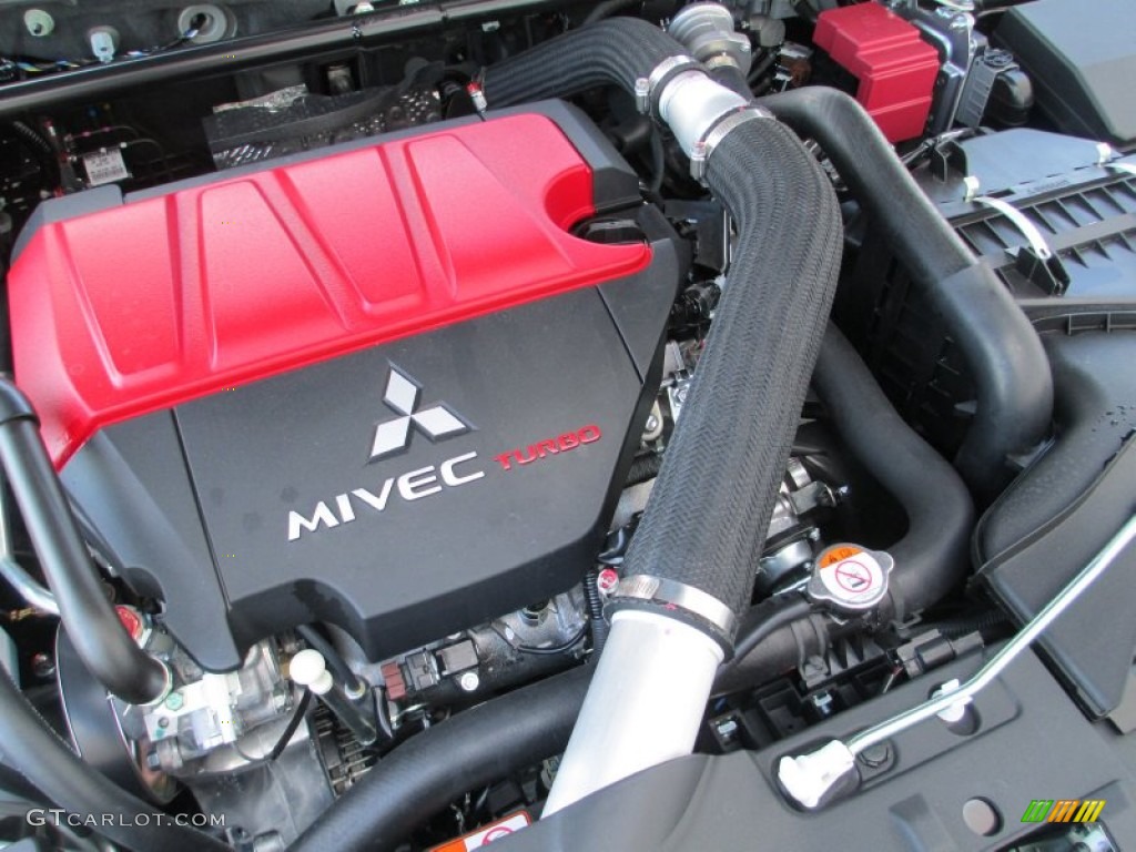 2014 Mitsubishi Lancer Evolution GSR 2.0 Liter Turbocharged DOHC 16-Valve MIVEC 4 Cylinder Engine Photo #89837732