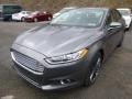 2014 Sterling Gray Ford Fusion SE EcoBoost  photo #5