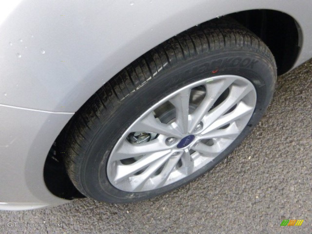 2014 Fiesta SE Hatchback - Ingot Silver / Charcoal Black photo #7