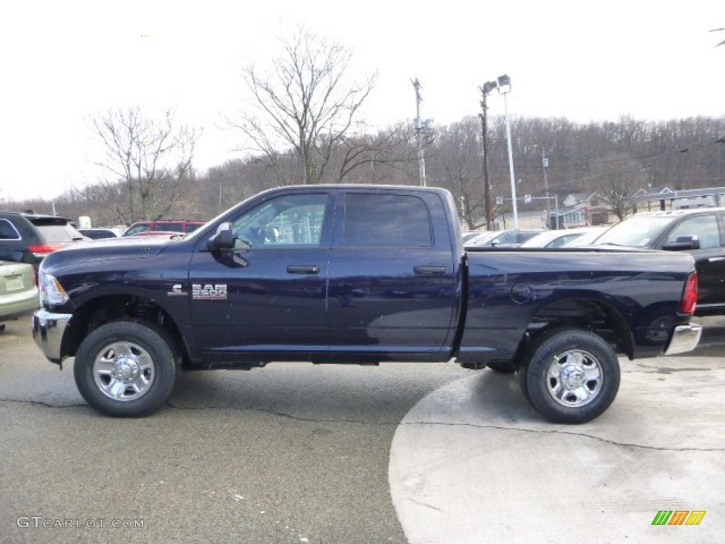 2014 2500 Tradesman Crew Cab 4x4 - True Blue Pearl Coat / Black/Diesel Gray photo #2