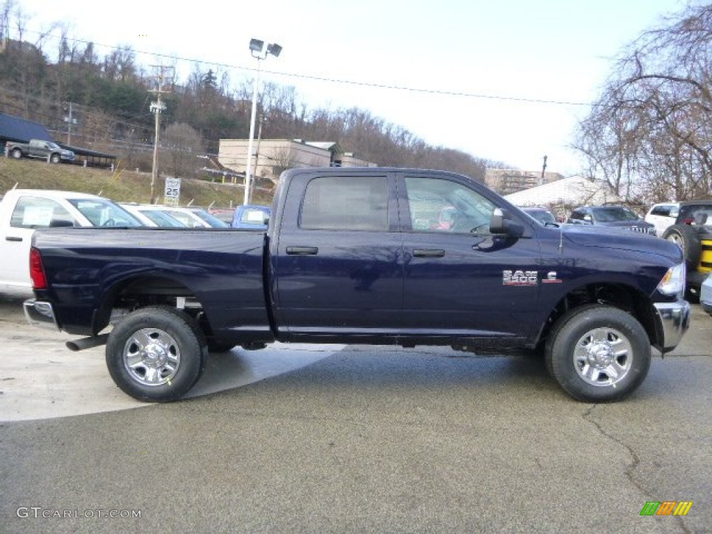 2014 2500 Tradesman Crew Cab 4x4 - True Blue Pearl Coat / Black/Diesel Gray photo #6