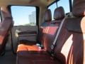 Rear Seat of 2011 F250 Super Duty King Ranch Crew Cab 4x4