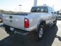 2012 Ingot Silver Metallic Ford F350 Super Duty Lariat Crew Cab 4x4  photo #7