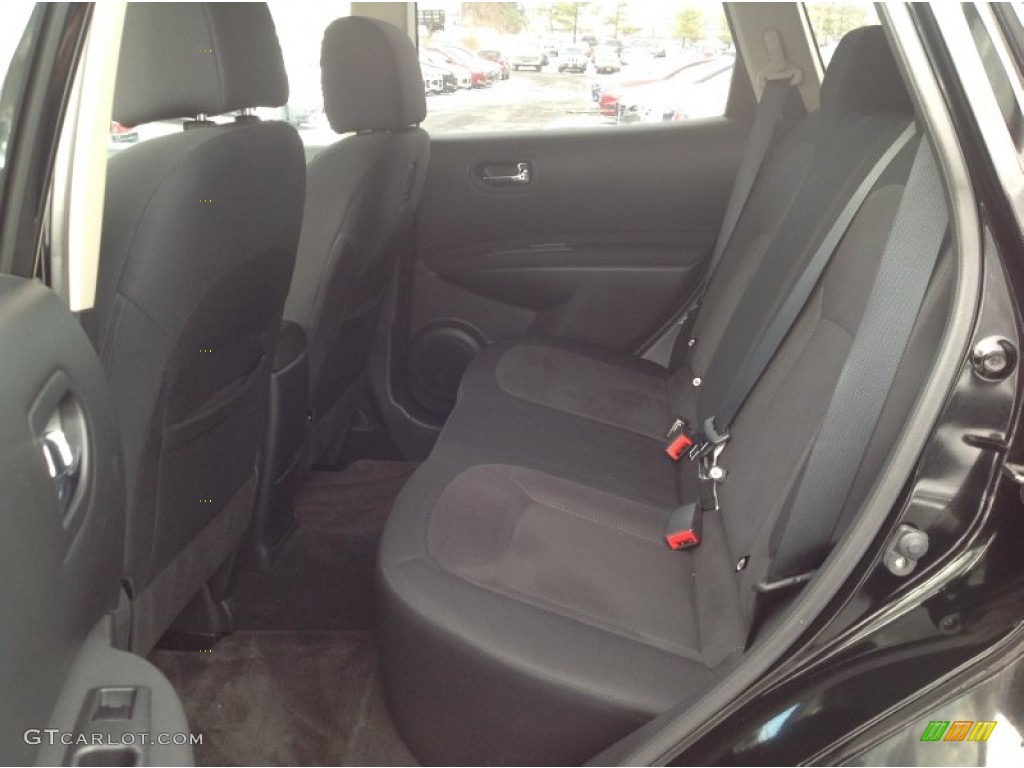 2011 Rogue S AWD Krom Edition - Wicked Black / Black photo #20
