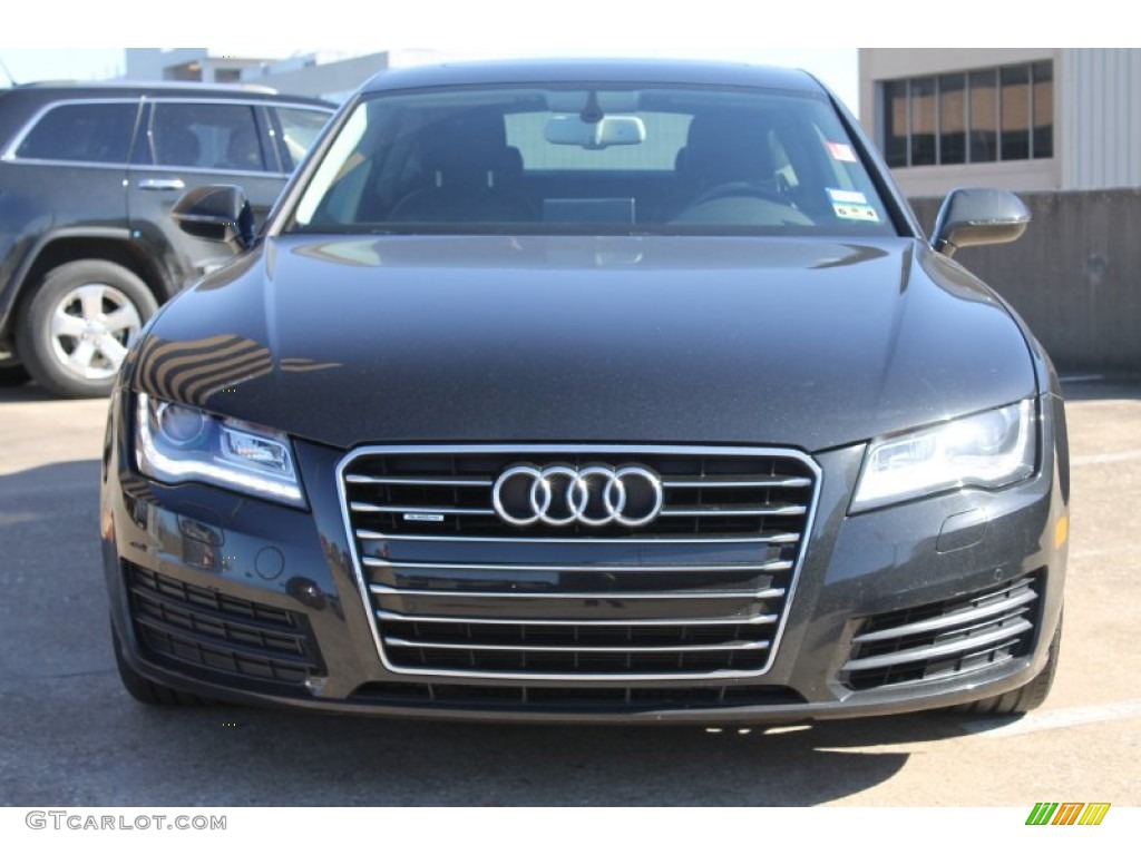 2012 A7 3.0T quattro Premium - Brilliant Black / Black photo #2