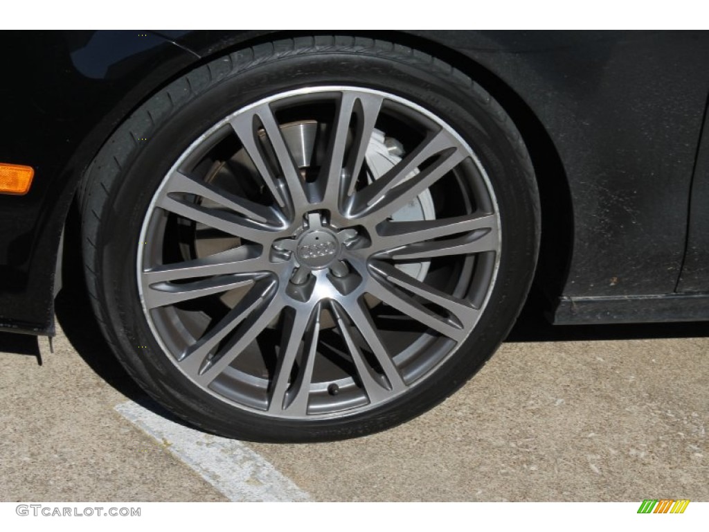 2012 A7 3.0T quattro Premium - Brilliant Black / Black photo #4
