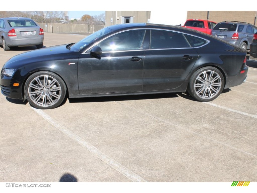 2012 A7 3.0T quattro Premium - Brilliant Black / Black photo #5
