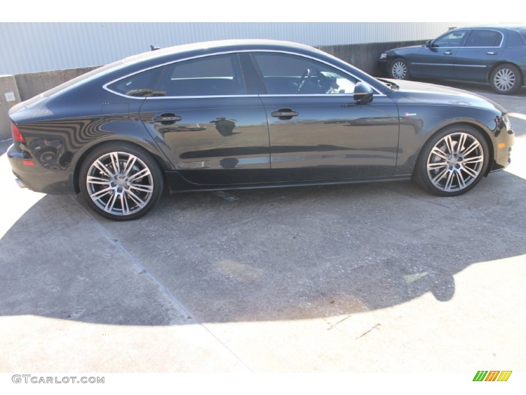 2012 A7 3.0T quattro Premium - Brilliant Black / Black photo #11