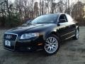 Brilliant Black 2008 Audi A4 2.0T quattro S-Line Sedan