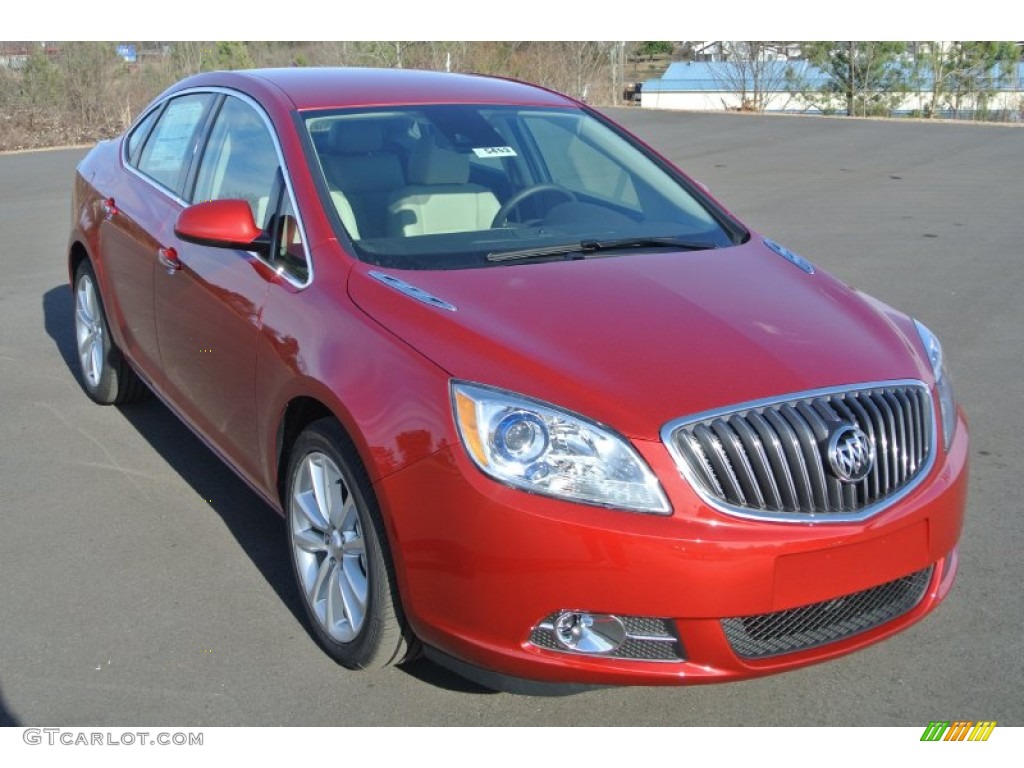 Crystal Red Tintcoat 2014 Buick Verano Convenience Exterior Photo #89842711
