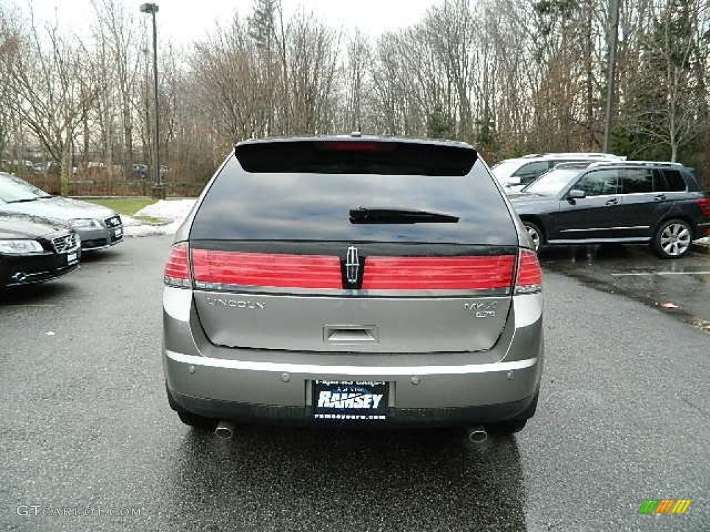 2008 MKX AWD - Vapor Silver Metallic / Charcoal Black photo #3