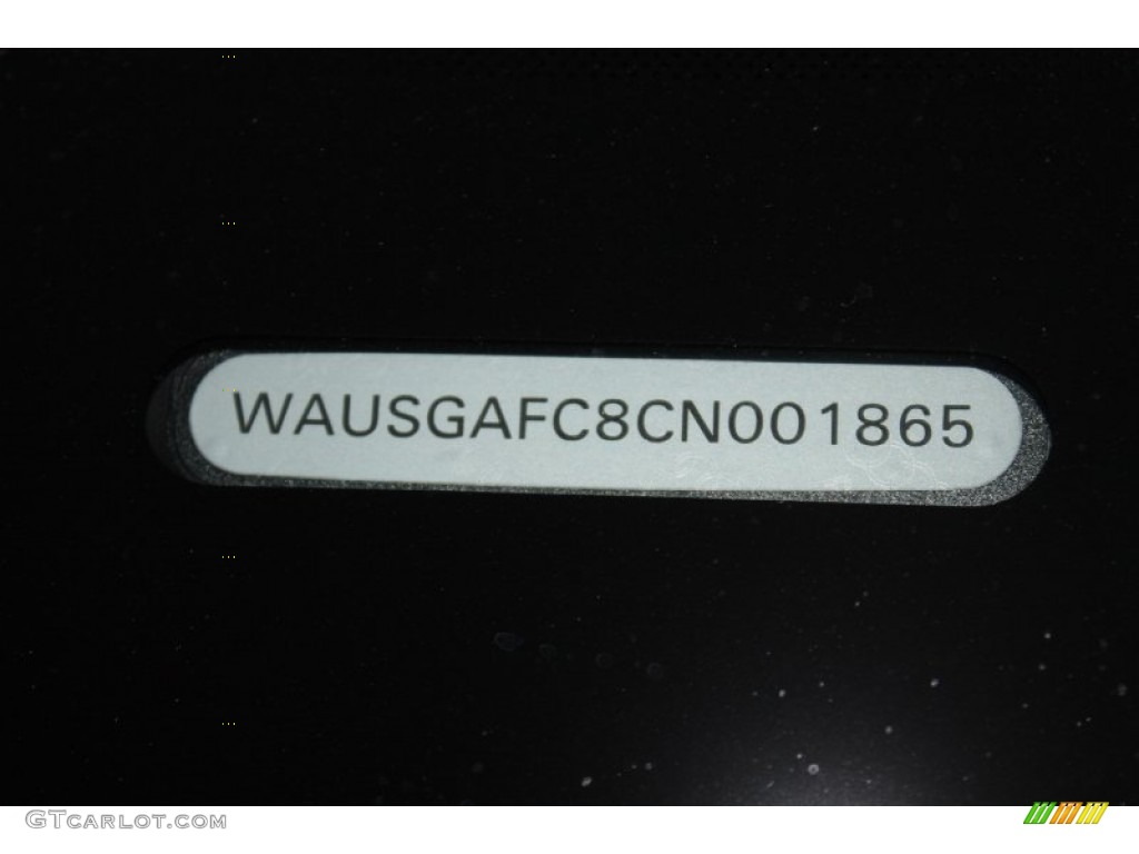 2012 A7 3.0T quattro Premium - Brilliant Black / Black photo #38