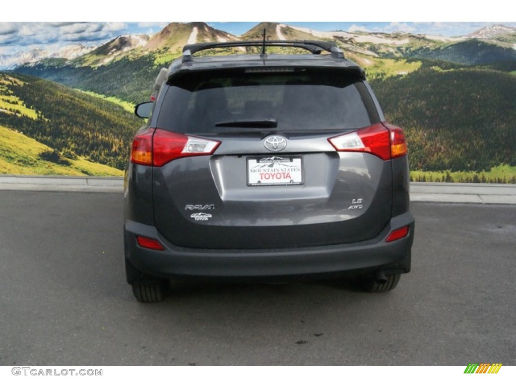 2014 RAV4 LE AWD - Magnetic Gray Metallic / Ash photo #4