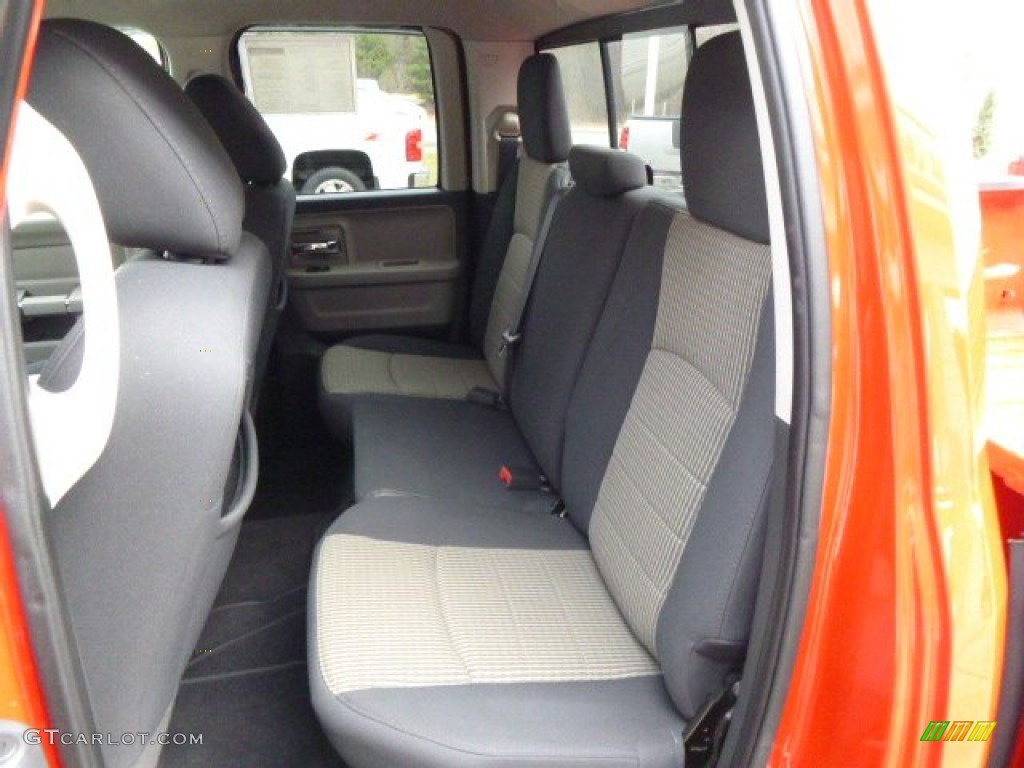 2012 Ram 1500 SLT Quad Cab 4x4 - Flame Red / Dark Slate Gray/Medium Graystone photo #12
