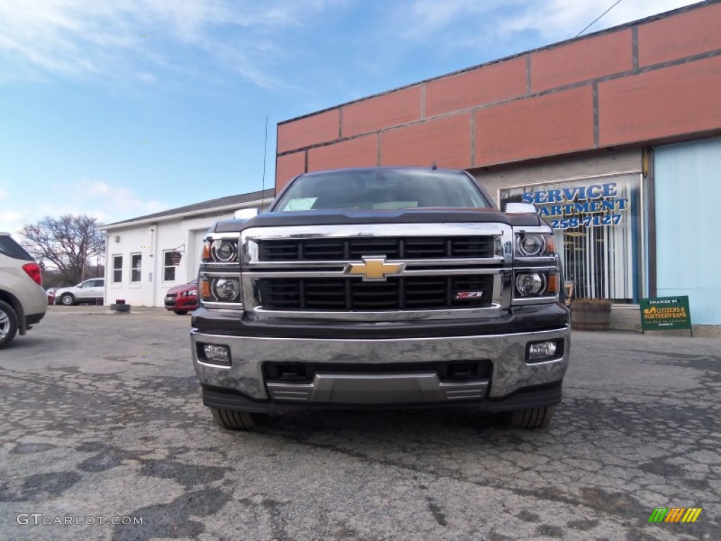 2014 Silverado 1500 LTZ Z71 Crew Cab 4x4 - Brownstone Metallic / Jet Black/Dark Ash photo #8