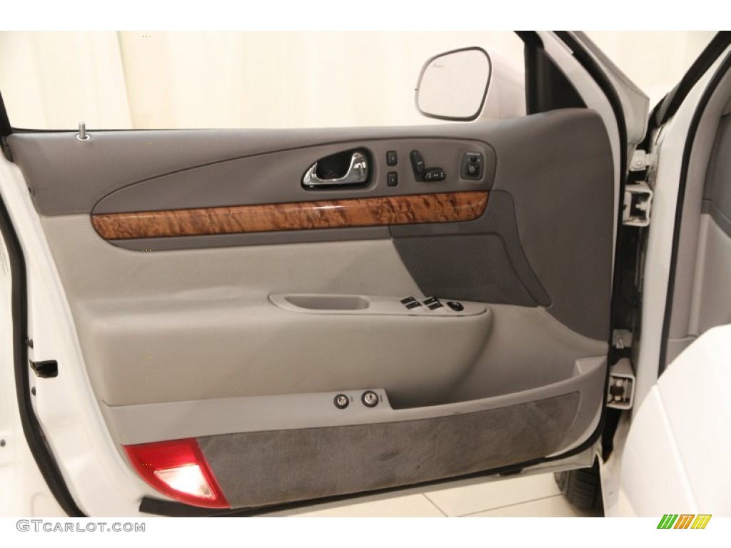 2000 Lincoln Continental Standard Continental Model Light Graphite/Medium Dark Graphite Door Panel Photo #89846135