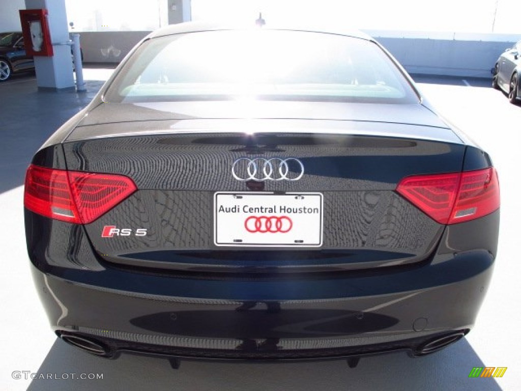 2014 RS 5 Coupe quattro - Phantom Black Pearl / Black/Rock Gray photo #3