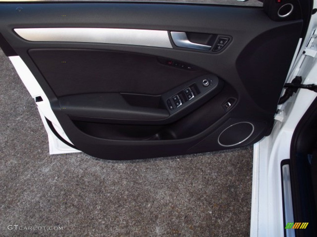 2014 A4 2.0T quattro Sedan - Ibis White / Black photo #9