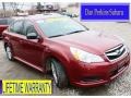 Ruby Red Pearl 2011 Subaru Legacy 2.5i