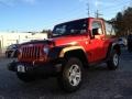 2014 Flame Red Jeep Wrangler Sport 4x4  photo #1
