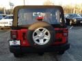 2014 Flame Red Jeep Wrangler Sport 4x4  photo #5