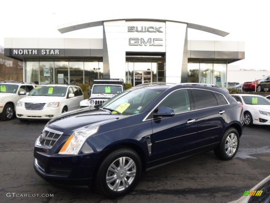 2010 SRX 4 V6 AWD - Imperial Blue / Ebony/Titanium photo #1