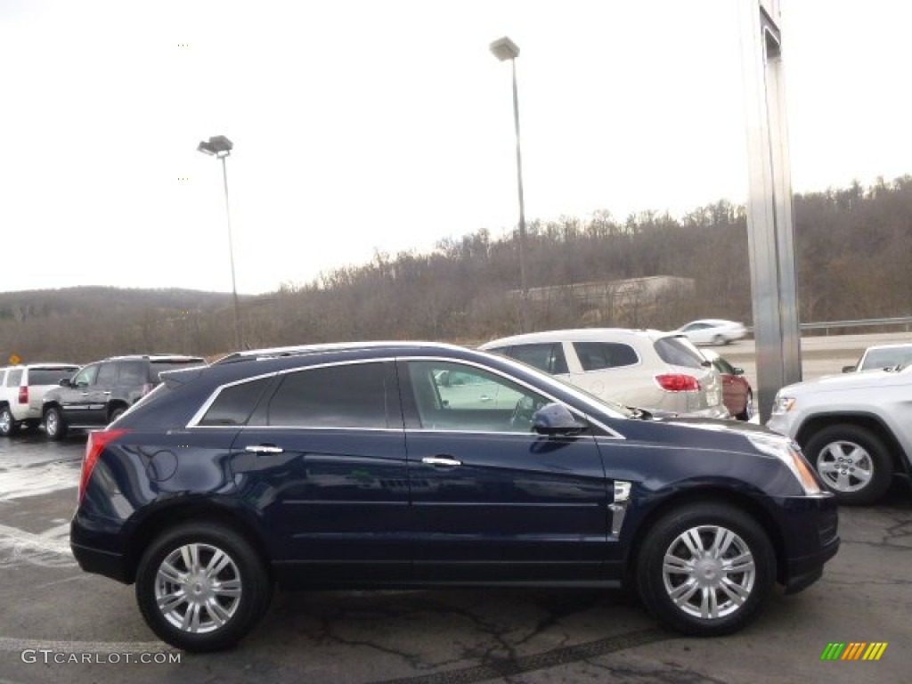 2010 SRX 4 V6 AWD - Imperial Blue / Ebony/Titanium photo #4