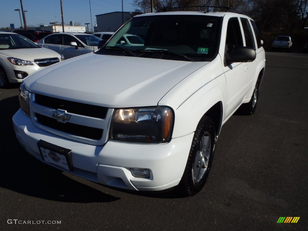 2007 TrailBlazer LT 4x4 - Summit White / Light Gray photo #1