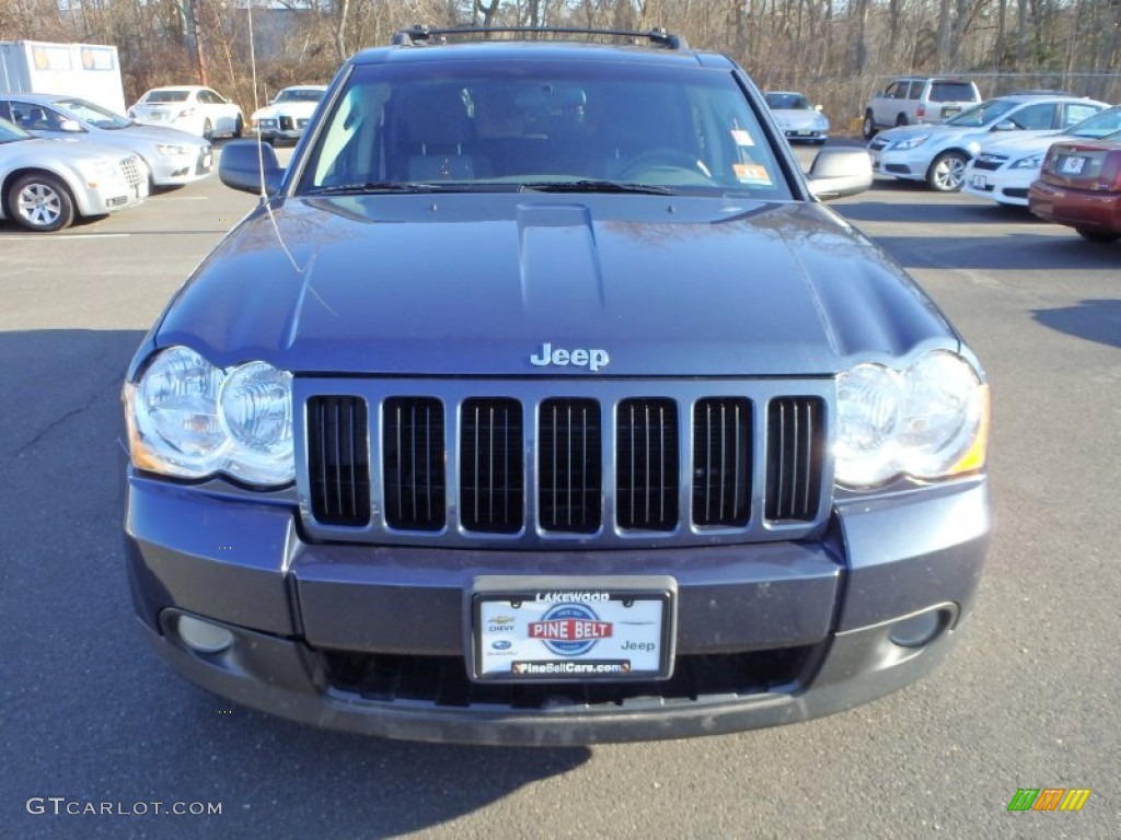 2008 Grand Cherokee Laredo 4x4 - Modern Blue Pearl / Dark Slate Gray photo #2