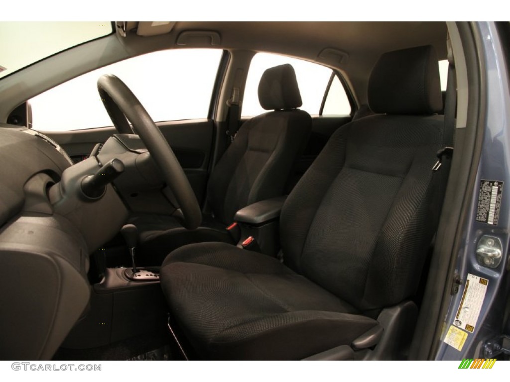2012 Yaris Sedan - Pacific Blue Metallic / Dark Gray photo #5