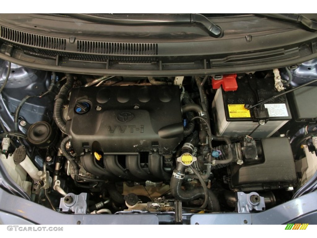 2012 Yaris Sedan - Pacific Blue Metallic / Dark Gray photo #15