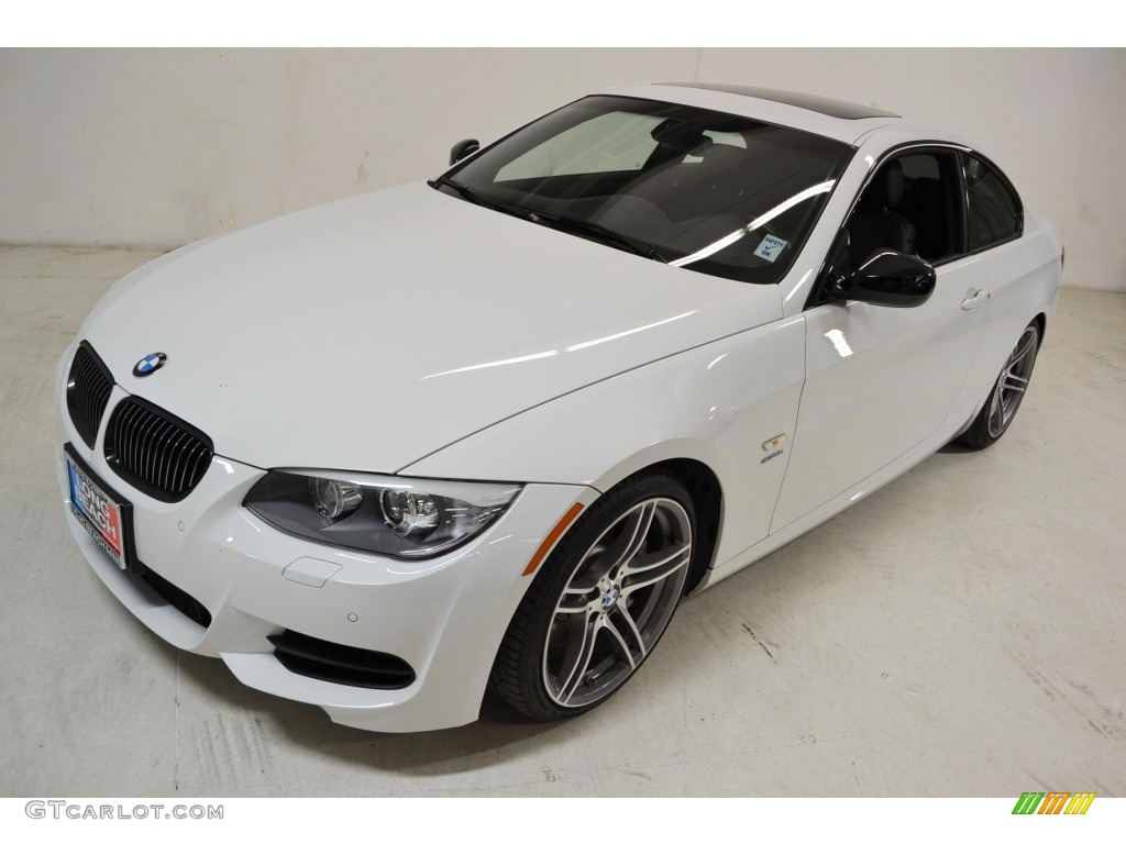 2011 3 Series 335is Coupe - Alpine White / Black photo #7